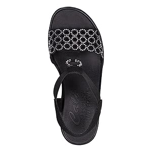 Amazon.com | Skechers Women's Rumble ON-Queen B2 Wedge